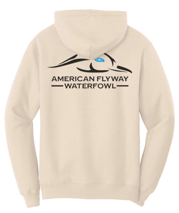 American Flyway Waterfowl Outerwear Sand / Small AF Waterfowl Solid Logo Hoodies