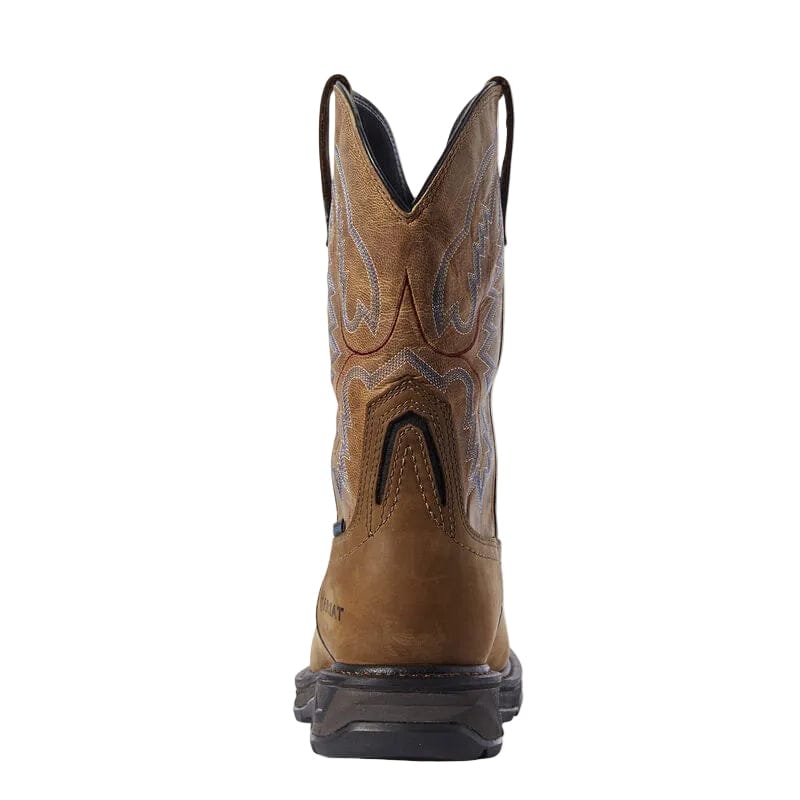ARIAT Boots Ariat Men's Distressed Brown Workhog XT Waterproof Carbon Toe Work Boot 10031483
