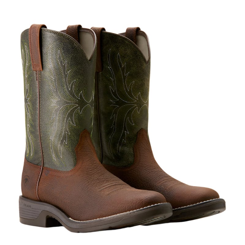 ARIAT Boots Ariat Men's Ridgeback Round Toe Toffee Brown Cowboy Boot 10053575