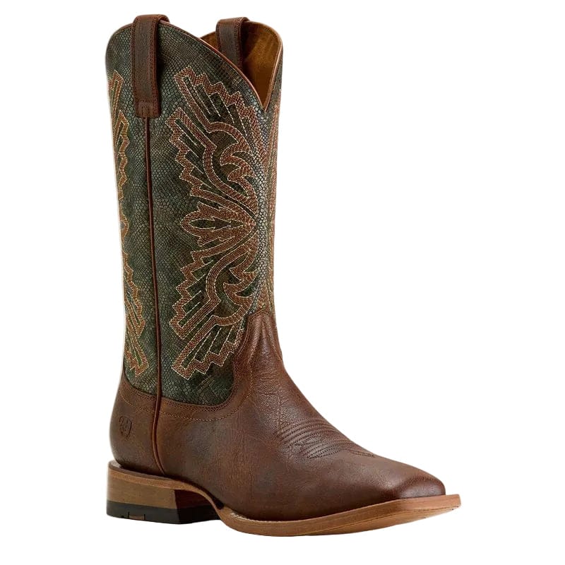 ARIAT Boots Ariat Men's Warm Cognac & Snake Print Sting Cowboy Boots 10063999