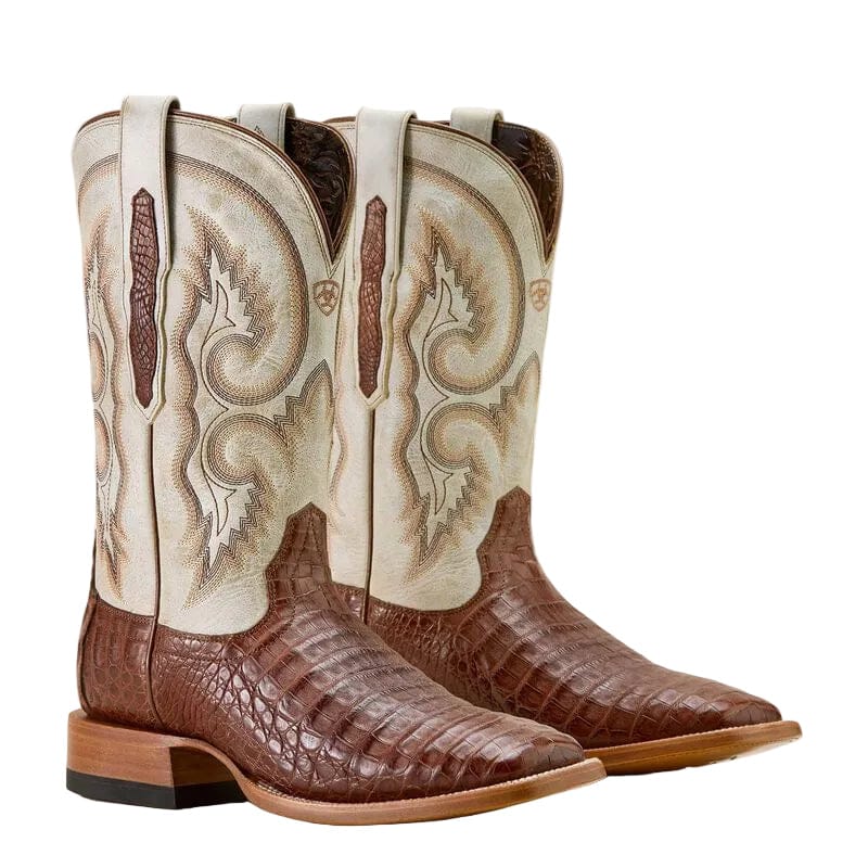 ARIAT Boots Ariat Men's Whiskey Caiman Belly Classic Callen Western Exotic Boot 10063773