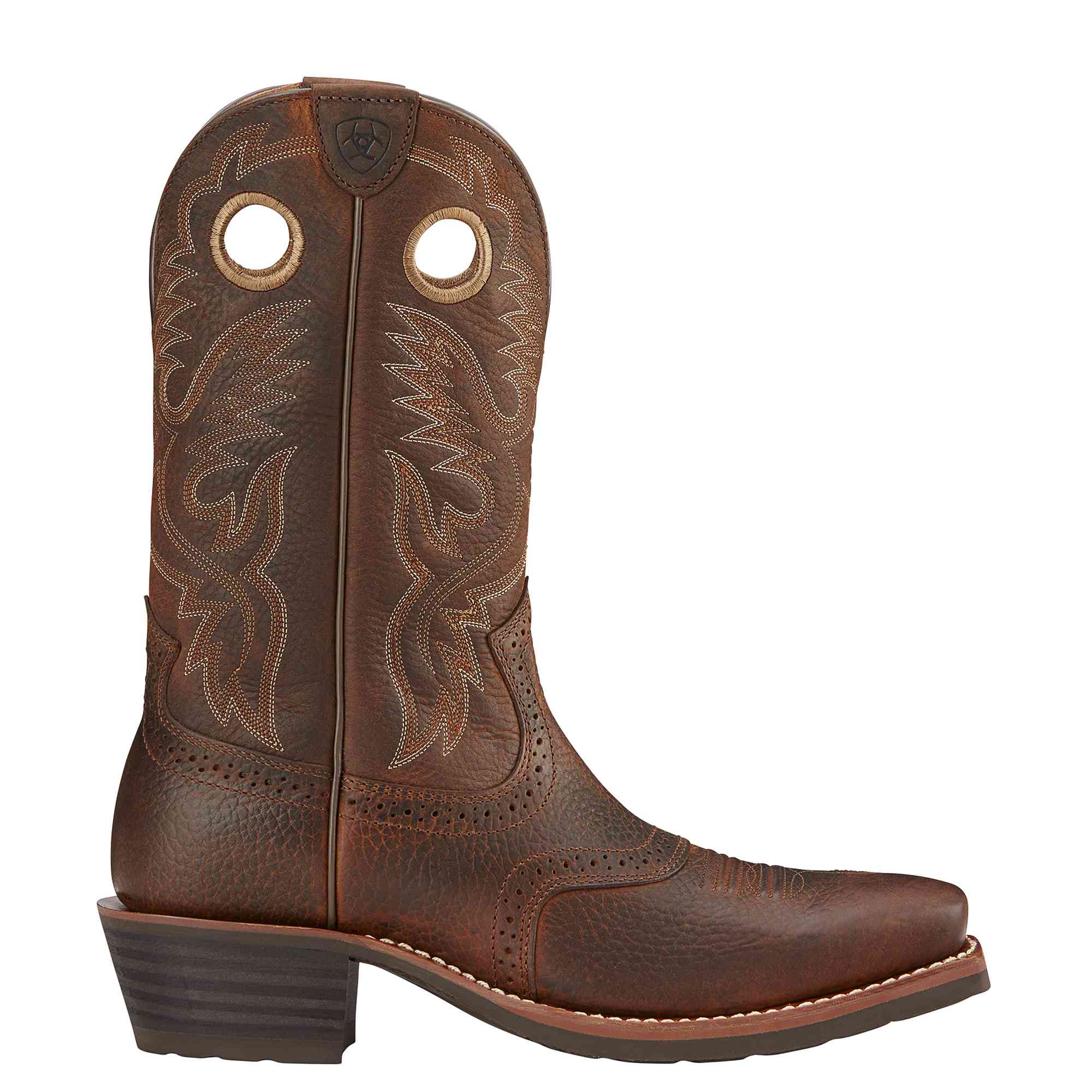 ARIAT INTERNATIONAL, INC. Boots Ariat Men's Heritage Roughstock Brown Oiled Rowdy Western Boots 10002227