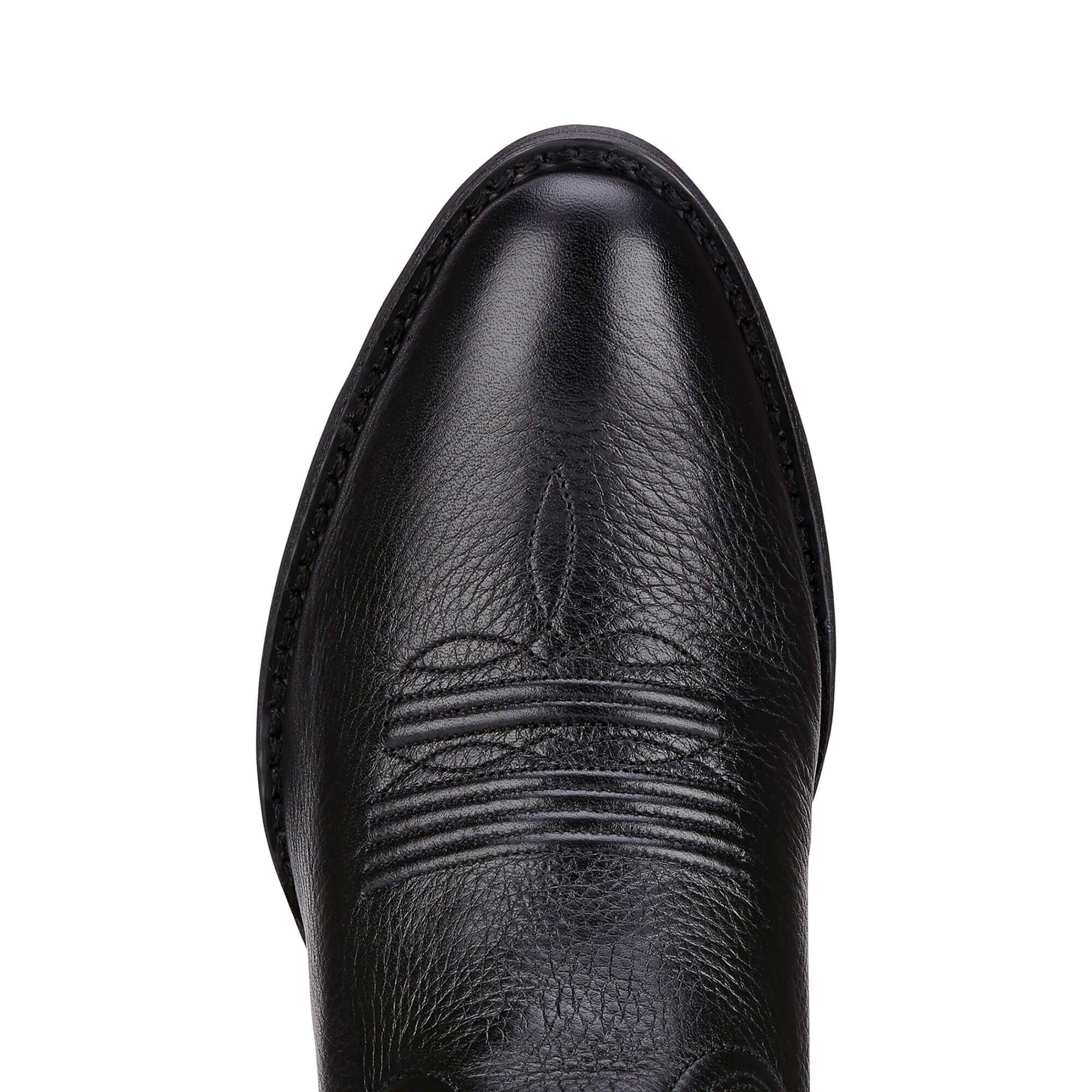 ARIAT INTERNATIONAL, INC. Boots Ariat Women's Heritage Black Deertan R Toe Western Cowgirl Boots 10001037