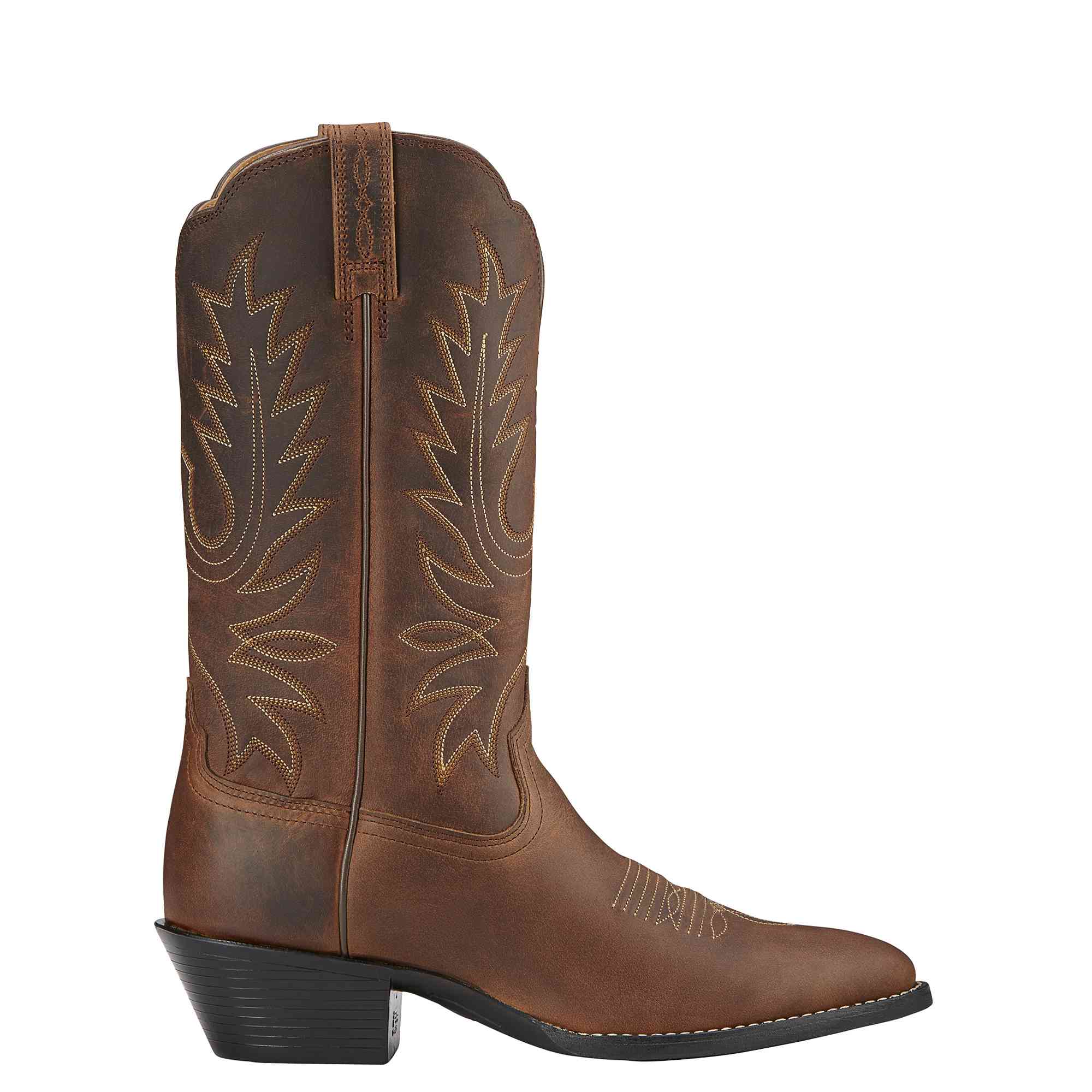 ARIAT INTERNATIONAL, INC. Boots Ariat Women's Heritage Distressed Brown Western Cowgirl Boots 10001021