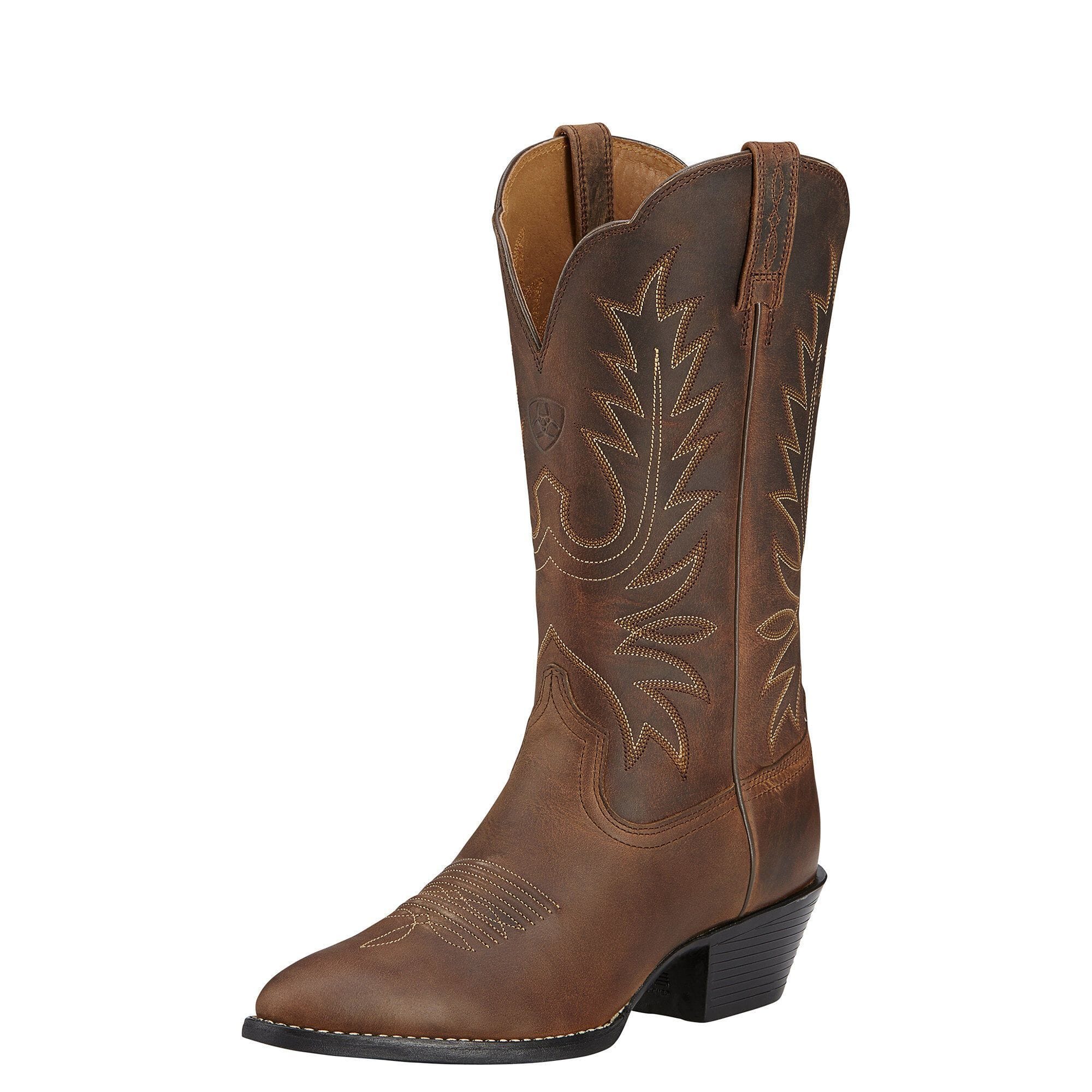 ARIAT INTERNATIONAL, INC. Boots Ariat Women's Heritage Distressed Brown Western Cowgirl Boots 10001021