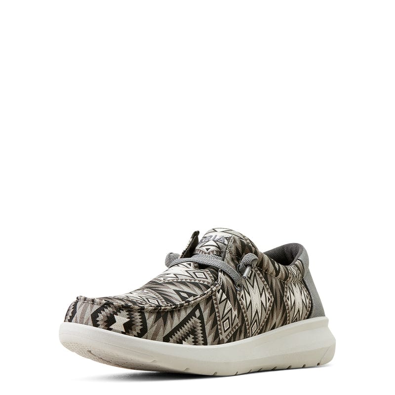 ARIAT INTERNATIONAL, INC. Shoes Ariat Men's Hilo Grey Southwestern Slip On Shoes 10050946