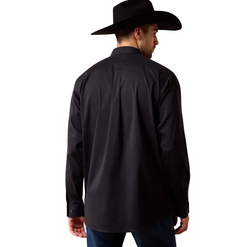 ARIAT Shirts Ariat Men's Black Everything Classic Fit Western Shirt 10071100