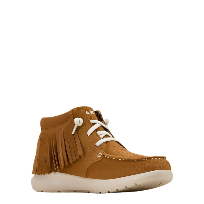 ARIAT Shoes Ariat Women's Hilo Wheat Suede High Top Fringe Shoe 10061166