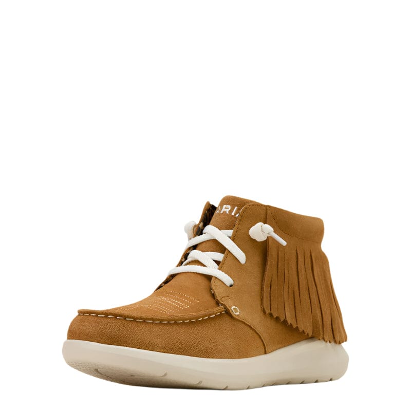 ARIAT Shoes Ariat Women's Hilo Wheat Suede High Top Fringe Shoe 10061166