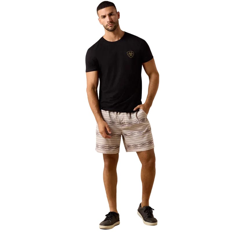 ARIAT T-Shirt Ariat Men's Black Banner Badge T-Shirt 10073958