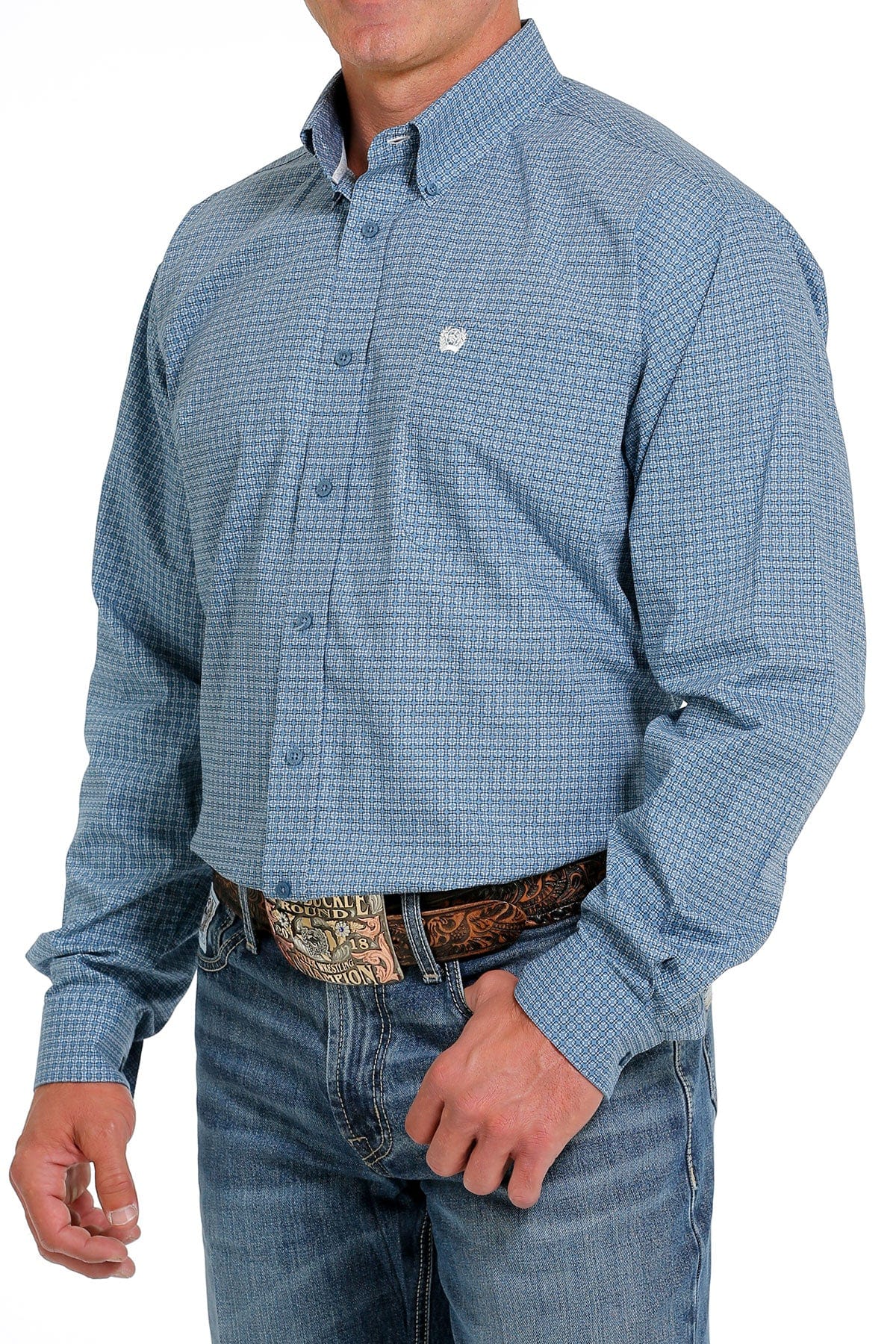 CINCH Mens - Shirt - Woven - Long Sleeve - Button MTW1105629
