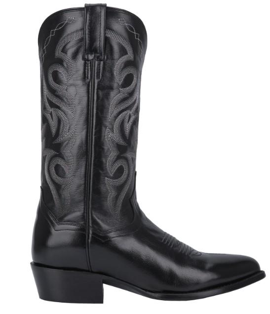 DAN POST Boots Dan Post Men's Milwaukee Black Cherry Leather Cowboy Boots DP2110R