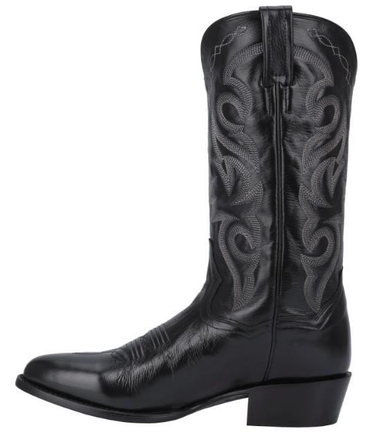 DAN POST Boots Dan Post Men's Milwaukee Black Cherry Leather Cowboy Boots DP2110R