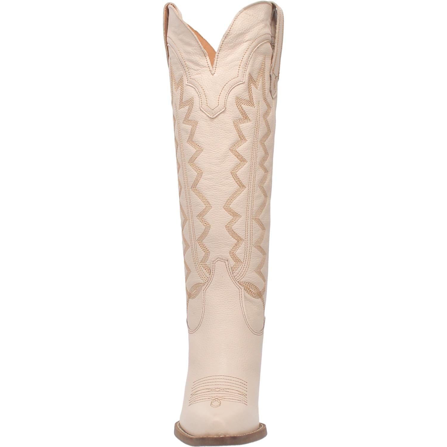 DINGO Boots Dingo Women's High Cotton Sand Leather Cowgirl Boots DI 936