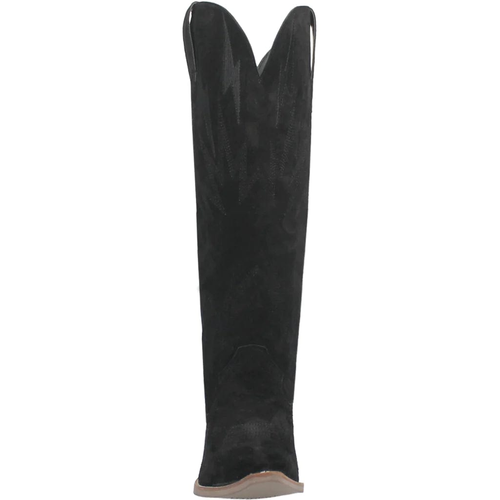 DINGO Boots Dingo Women's Thunder Road Black Leather Boot DI 597