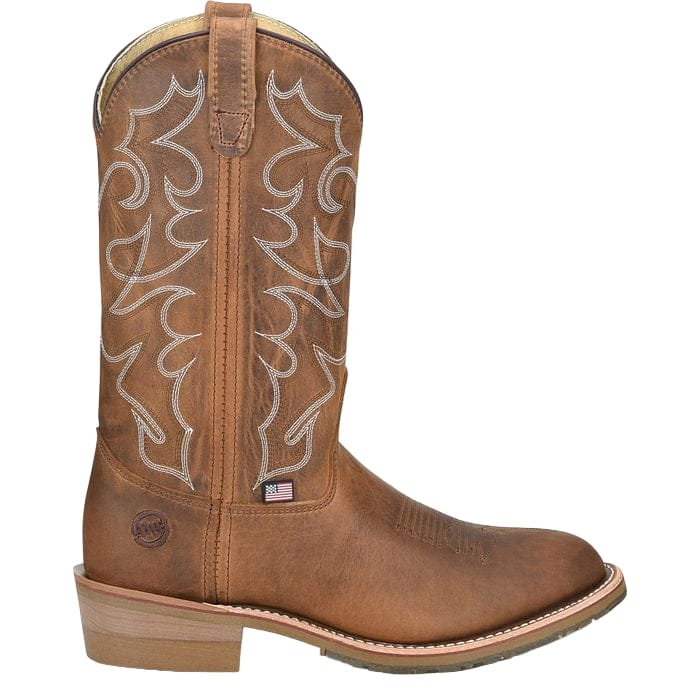 DOUBLE H Boots Double H Men's Brown Dylan Western Work Boot DH1552