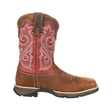 DURANGO BOOTS Boots Durango Women's Rebel Waterproof Square/ Composite Toe Western Work Boots - DRD0220