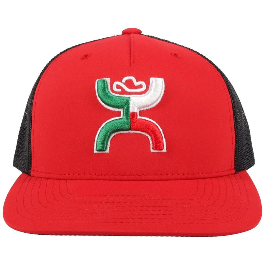 HOOEY Hats Hooey Men's Boquillas Red Snapback Ball 2118T­RDBK