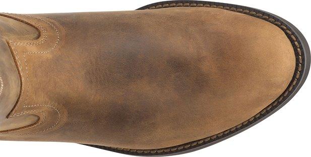 Justin Boots Boots Justin Men's Stampede Jeb Tan Apache Roper Boots 3902