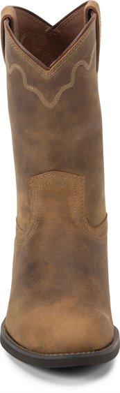 Justin Boots Boots Justin Men's Stampede Jeb Tan Apache Roper Boots 3902