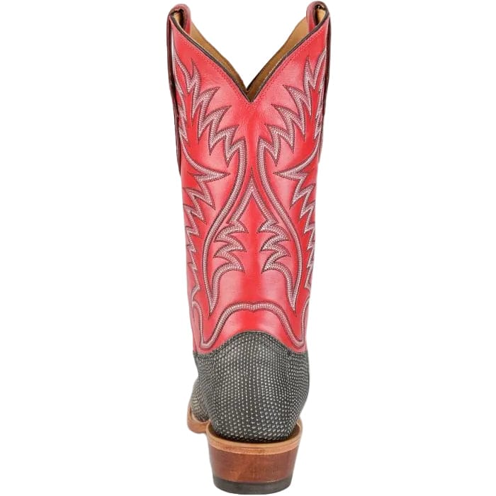 JUSTIN Boots Justin Men's Vintage Ivory Grey Kimble Ring Lizard Exotic Boots JE8317