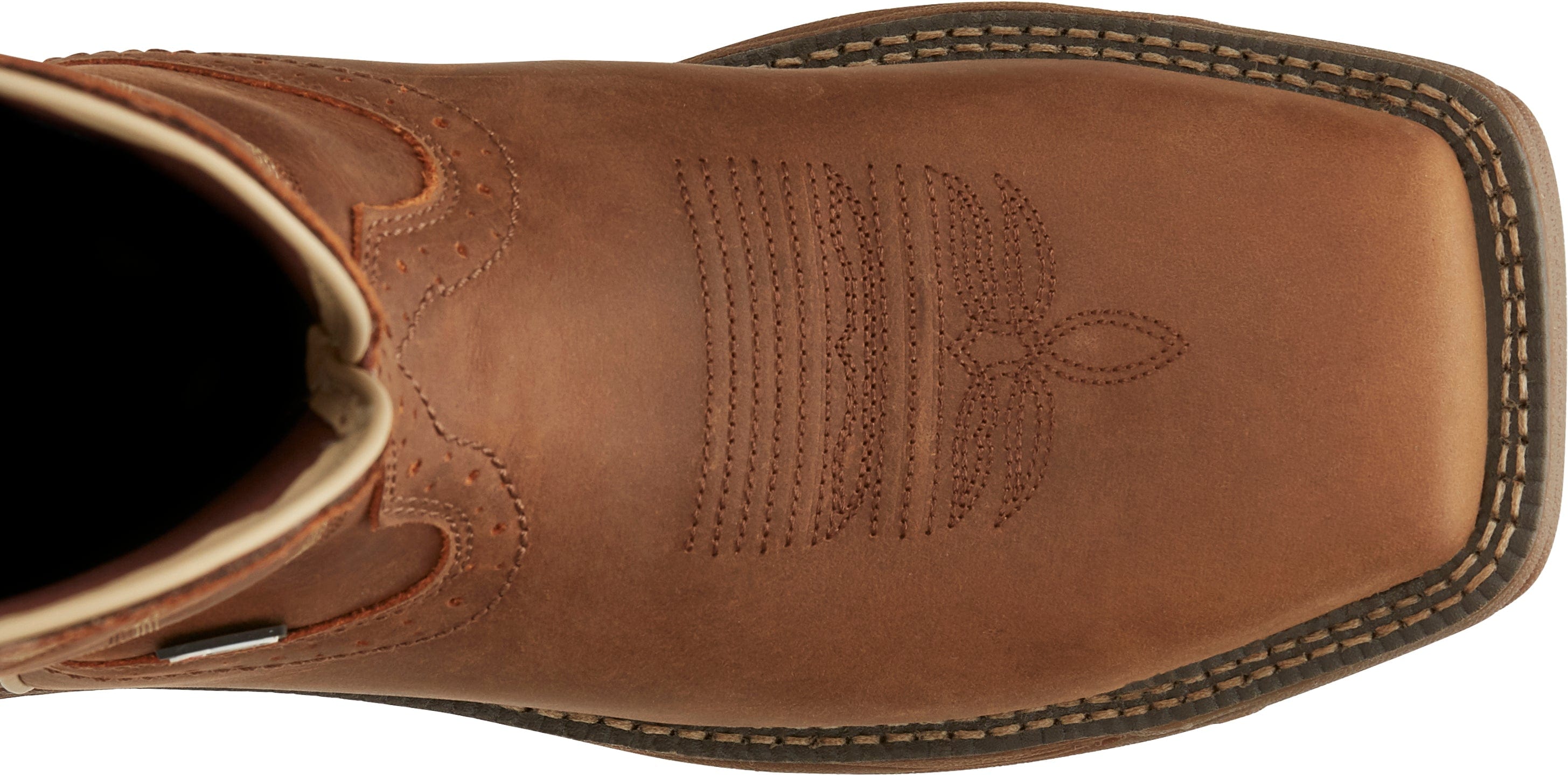 Justin Work Boots Justin Men’s Stampede Rush Saddle Tan Work Boots – WK4330