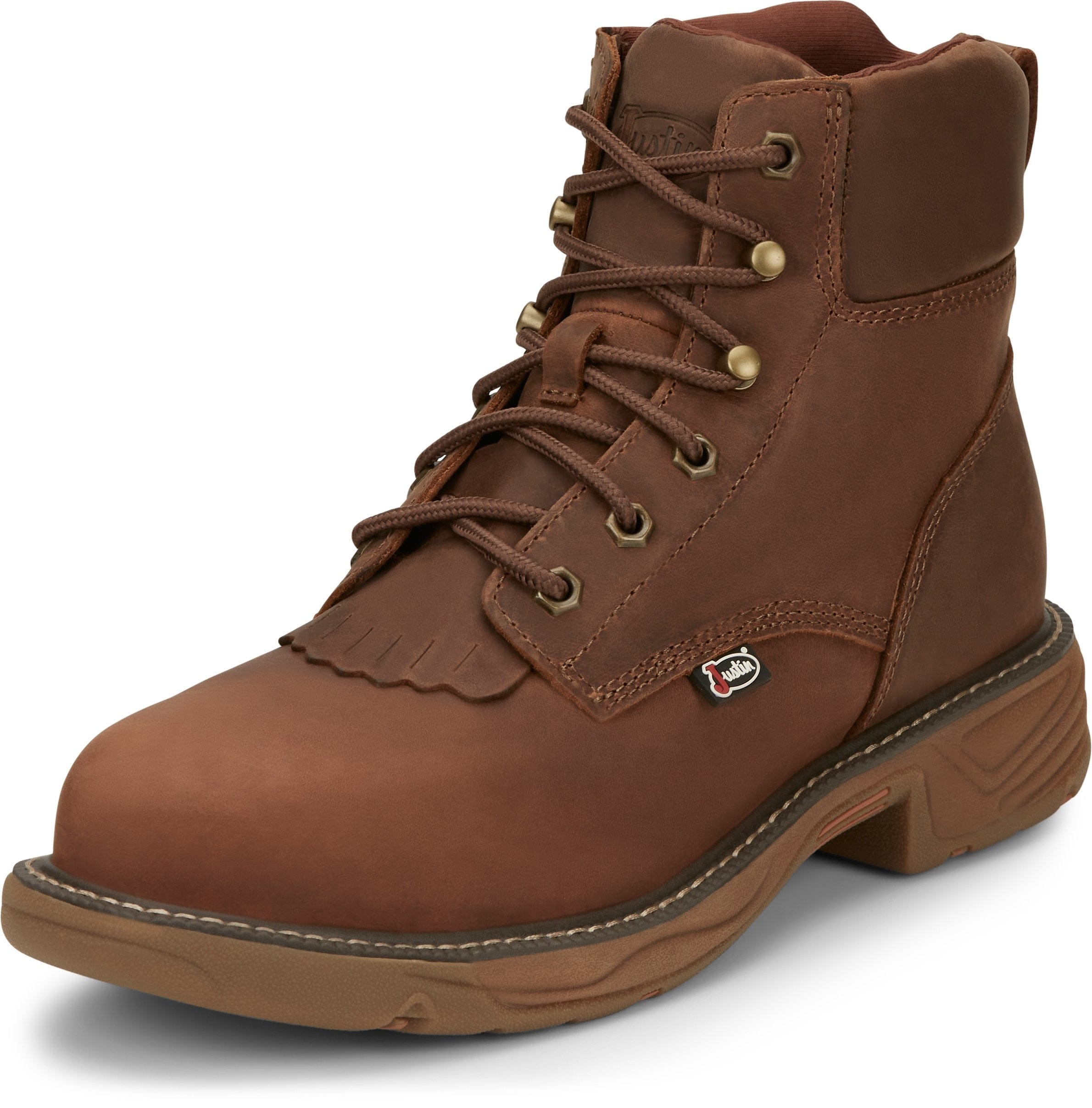 Justin Work Boots Justin Stampede Rush Waterproof Nano Composite Toe Lacer Men's Work Boot - SE466