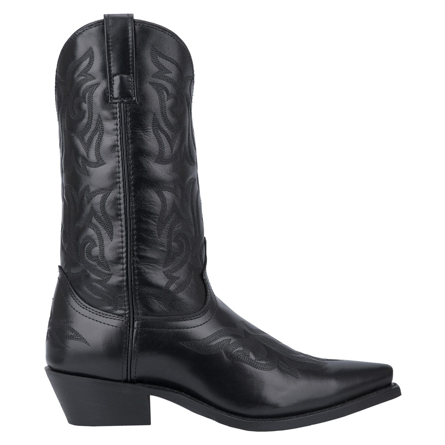 LAREDO Boots Laredo Men's Hawk Black Leather Cowboy Boots 6860