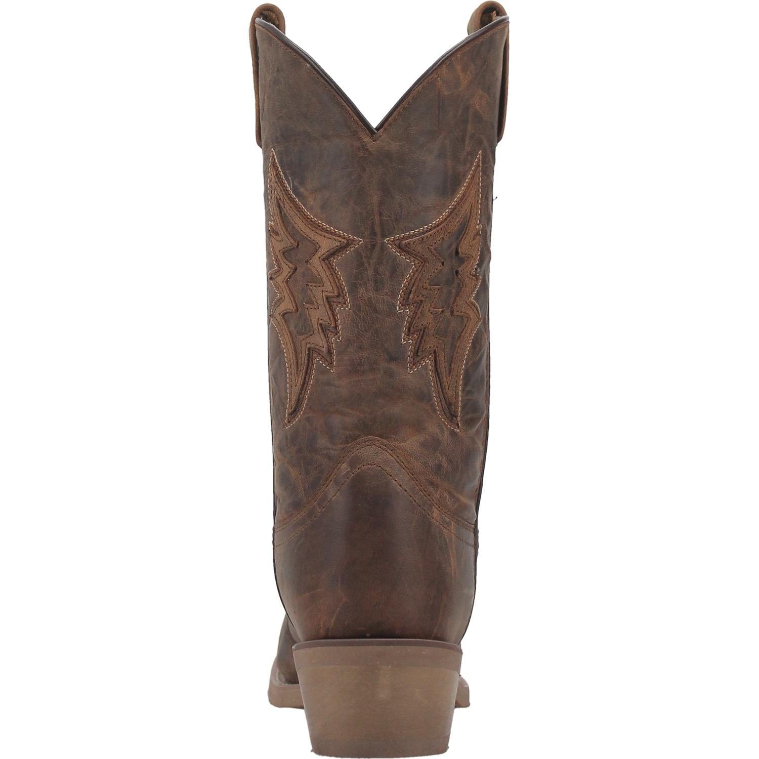 LAREDO Boots Laredo Men's Nico Taupe Leather Cowboy Boots 68398