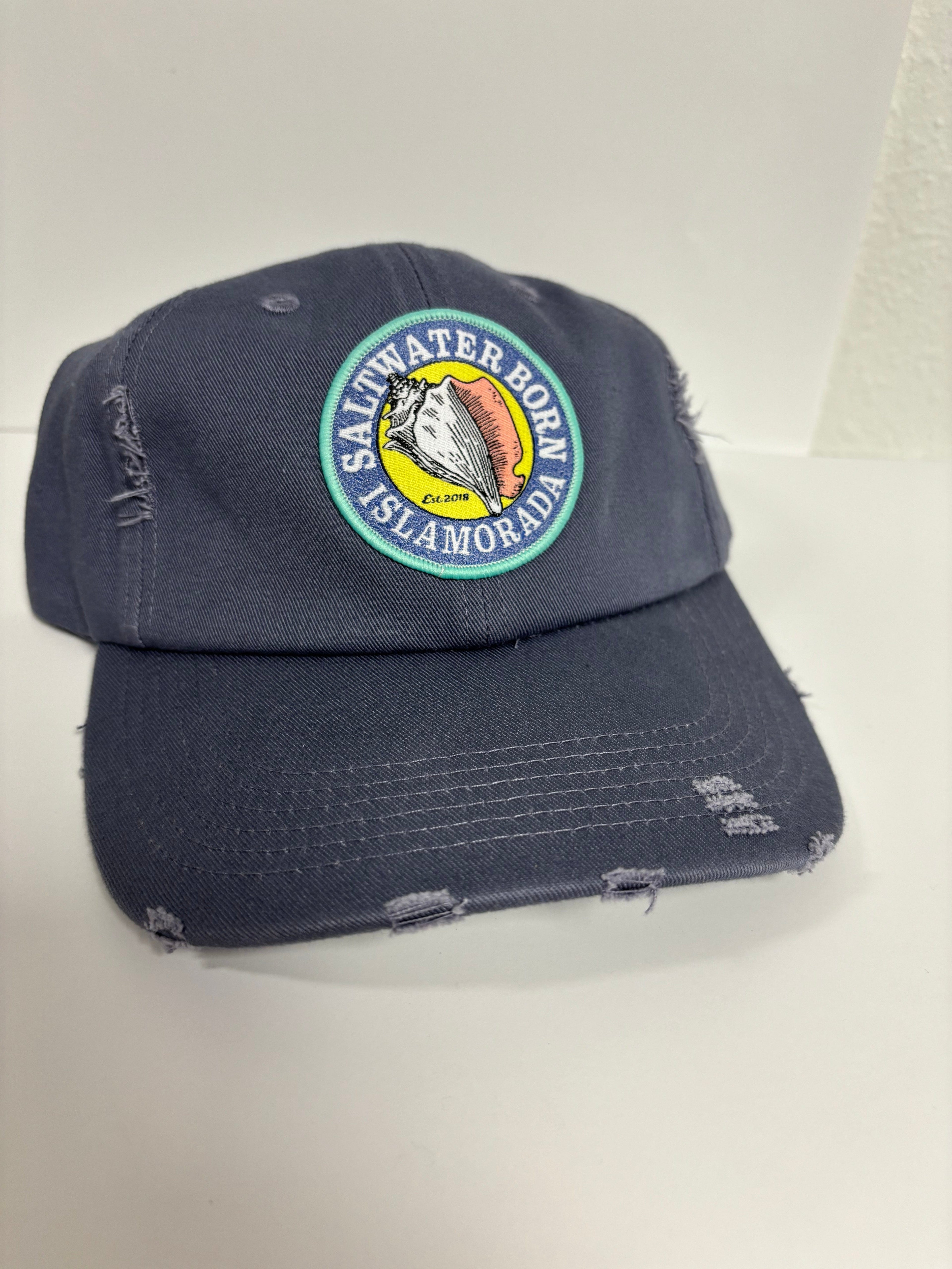 Saltwater Born Accessories Islamorada Vintage Distressed Hat