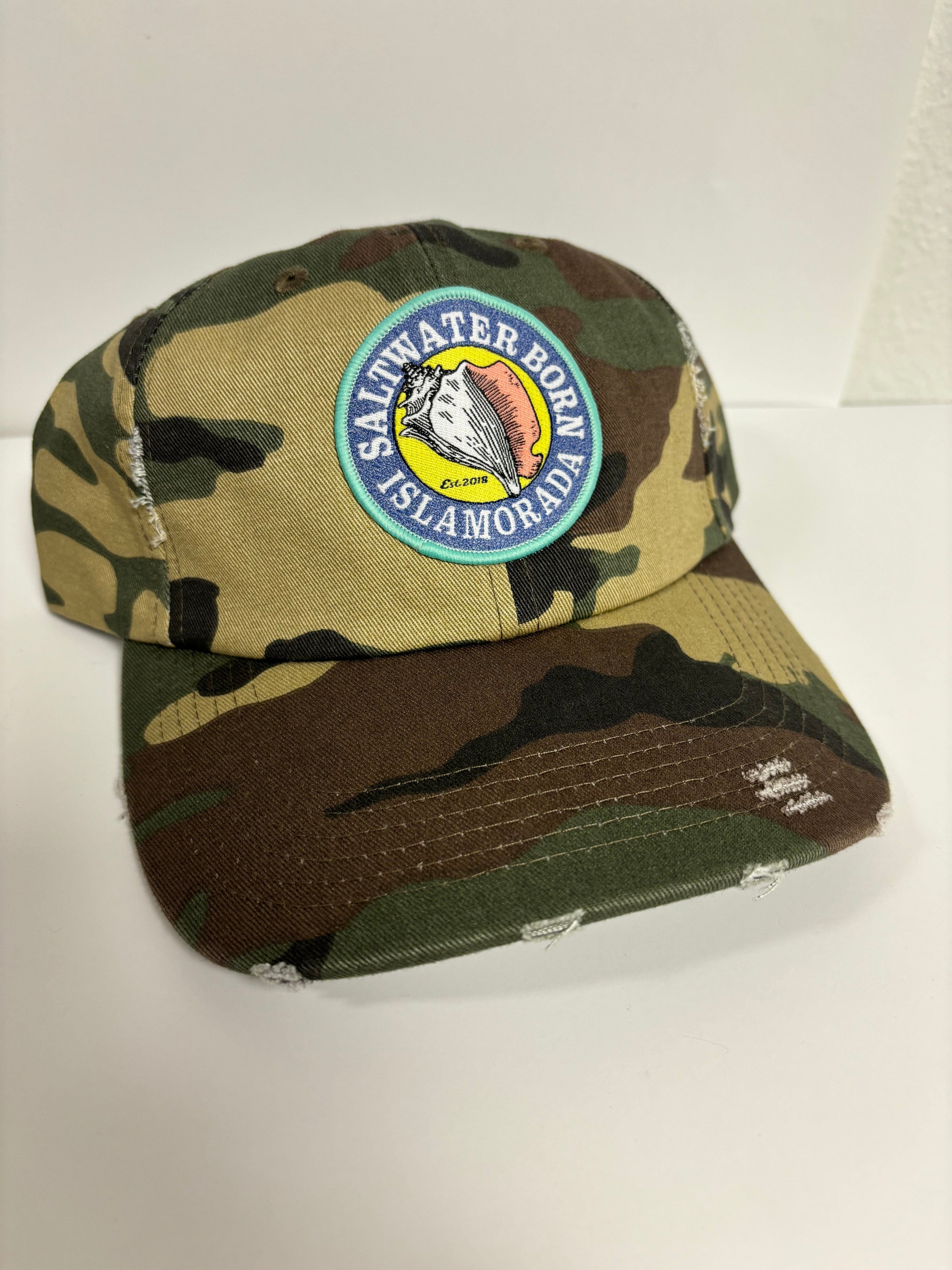 Saltwater Born Accessories Islamorada Vintage Distressed Hat