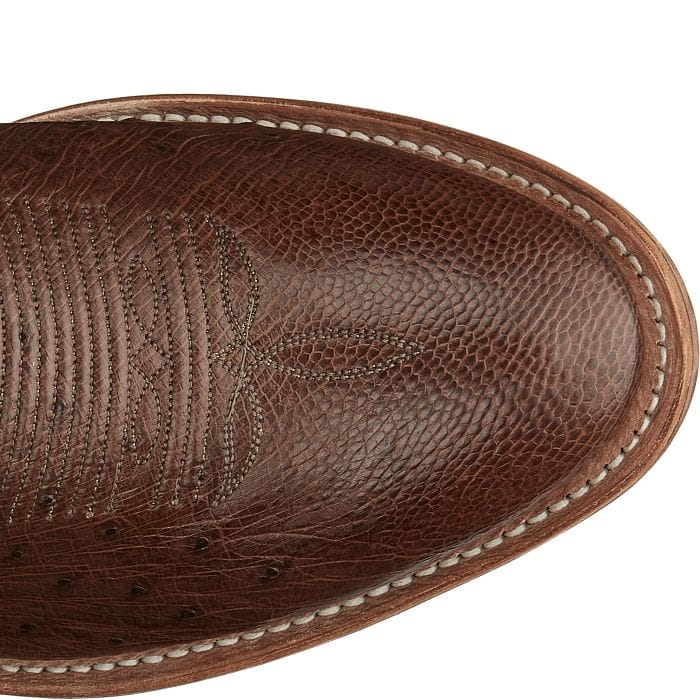 TONY LAMA Boots Tony Lama Men's Tobac Tiberius Smooth Ostrich Exotic Boots O6082