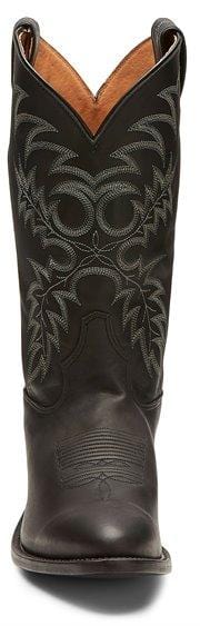 TONY LAMA Boots Tony Lama Segar Black Round toe Mens Cowboy Boots 7900