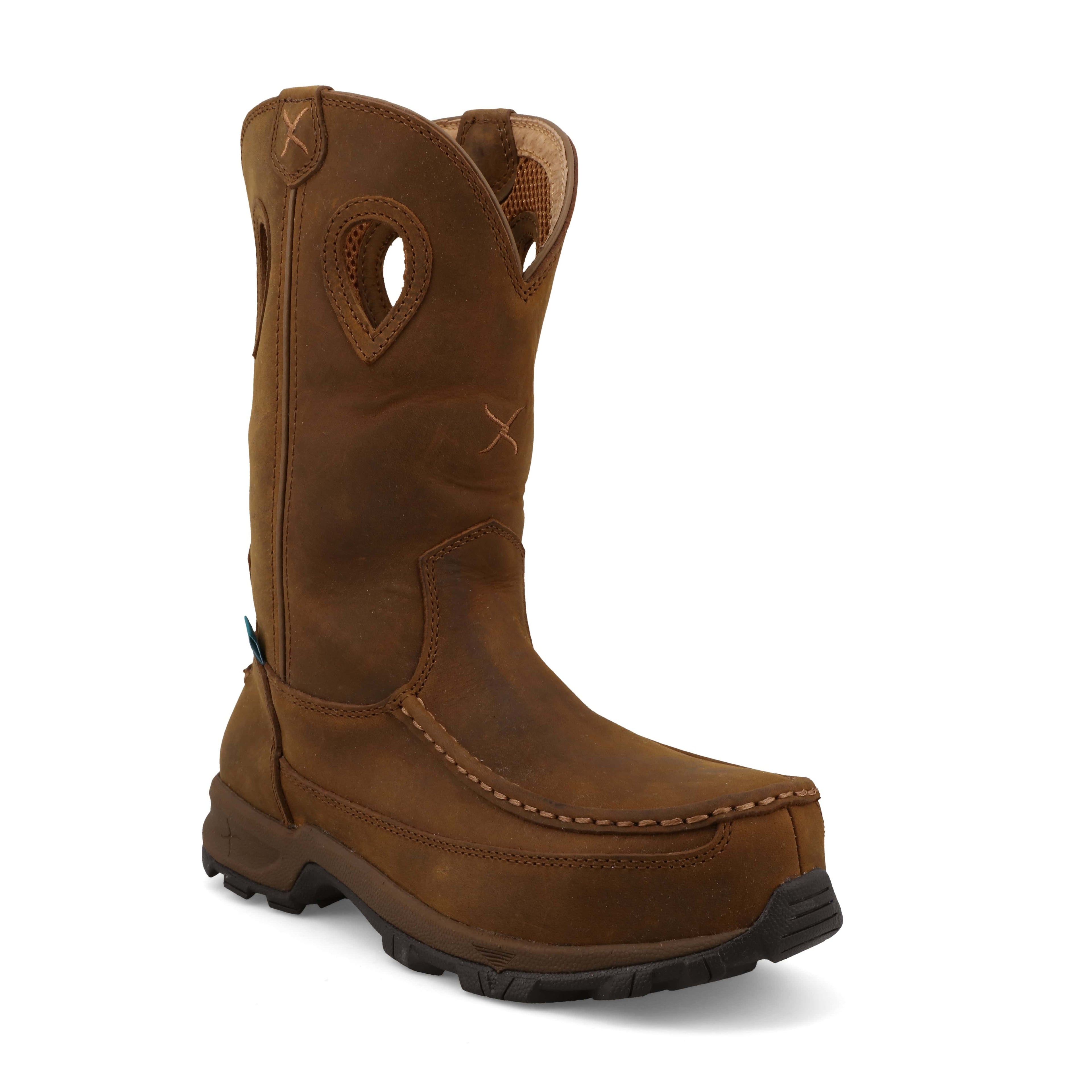 Twisted X Boots 10" Work Pull On Hiker Boot-WHKBNW1