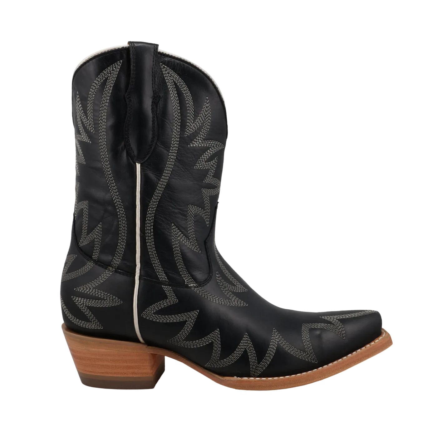 TWISTED X BOOTS Boots Black Star Women's Black and Ivory Electra Western Booties WBSN048