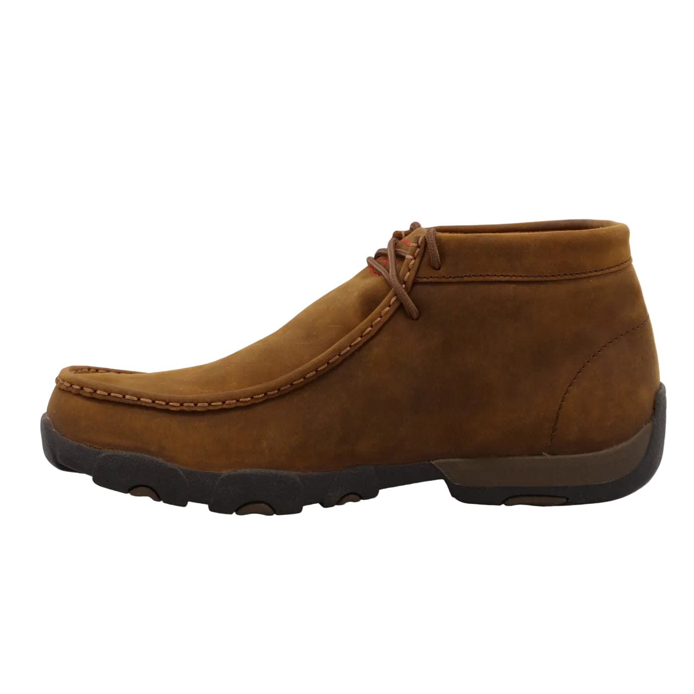 TWISTED X BOOTS Boots Twisted X Men's Distressed Saddle Waterproof Work Chukka Driving Moc MDMW001