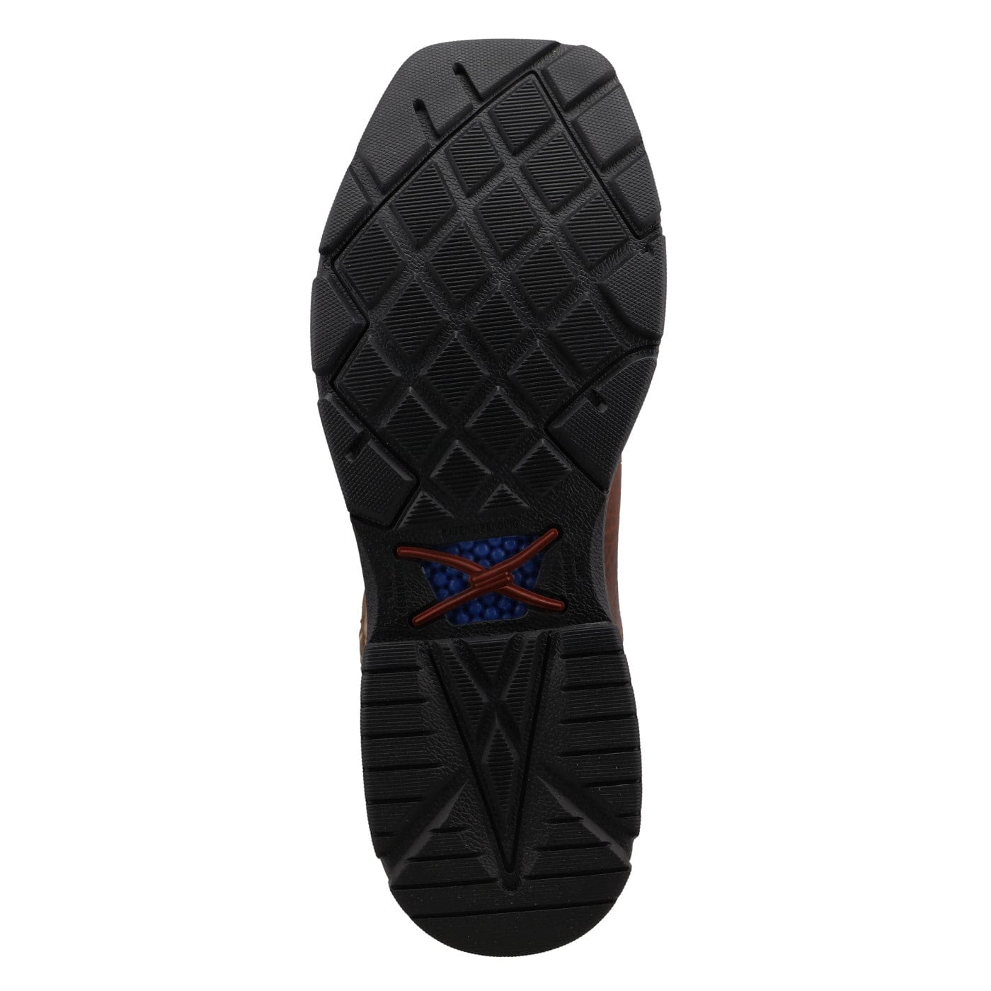 TWISTED X BOOTS Boots Twisted X Men's Rustic Brown & Lion Tan Western Work Boot MXB0010