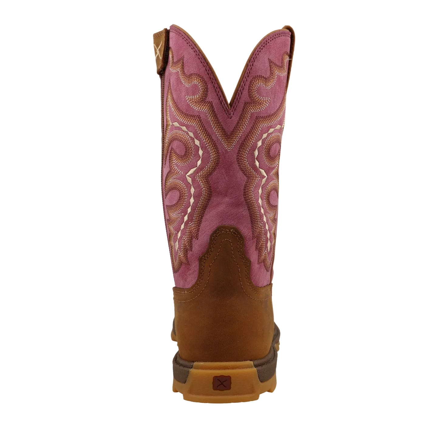 TWISTED X BOOTS Boots Twisted X Women's Pecan & Mauve Ultralite X Work Boot WUL0006