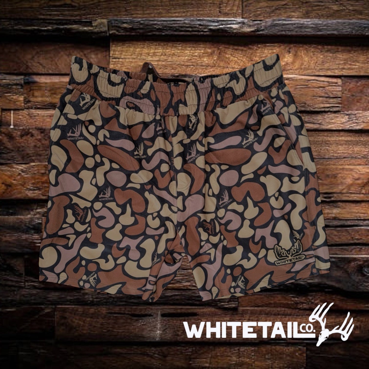 Whitetail Company Shorts Whitetail Co. Hunt Camp Shorts Faded Old Dark Camo