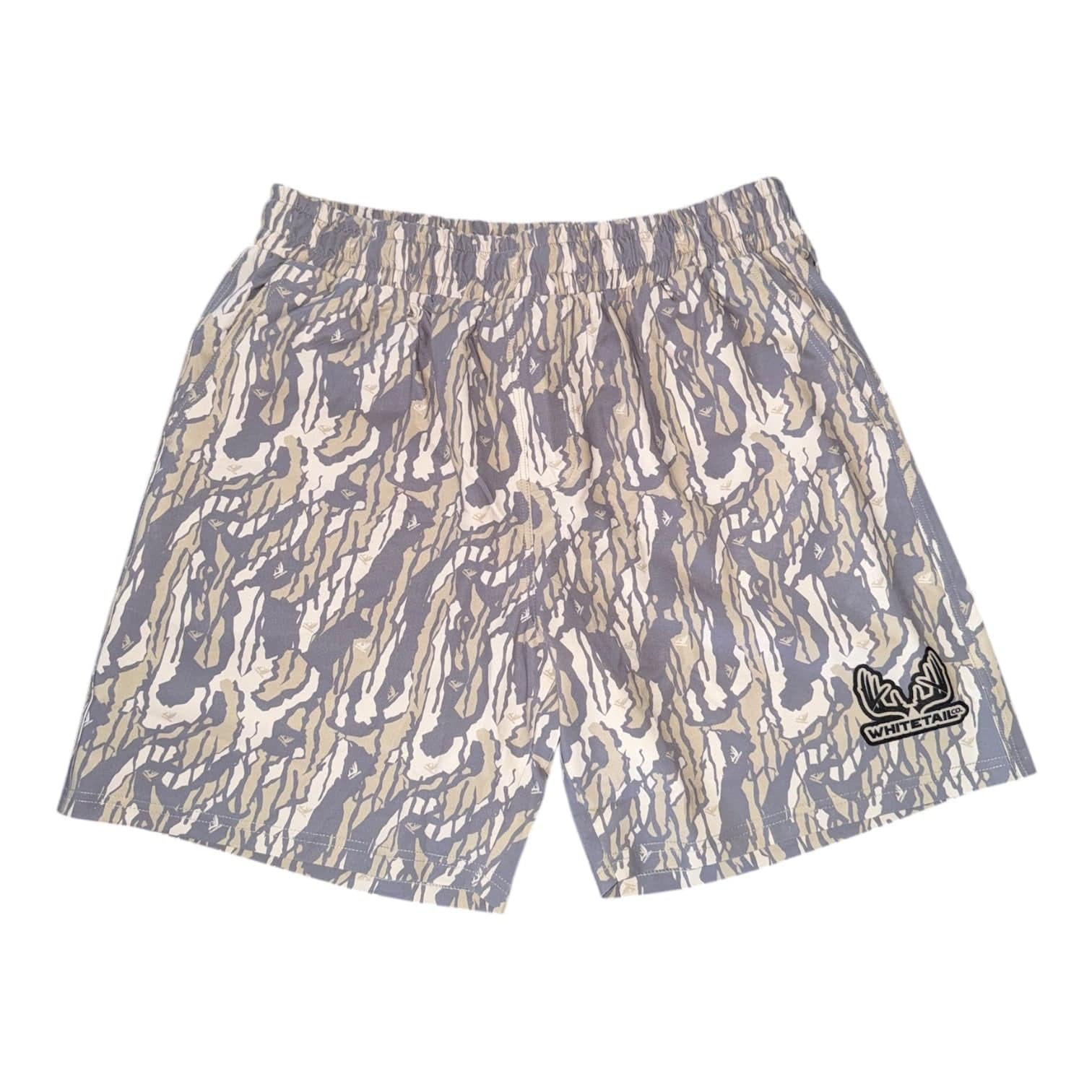 Whitetail Company Whitetail Co. Hunt Camp Shorts Faded Old Tree Bark