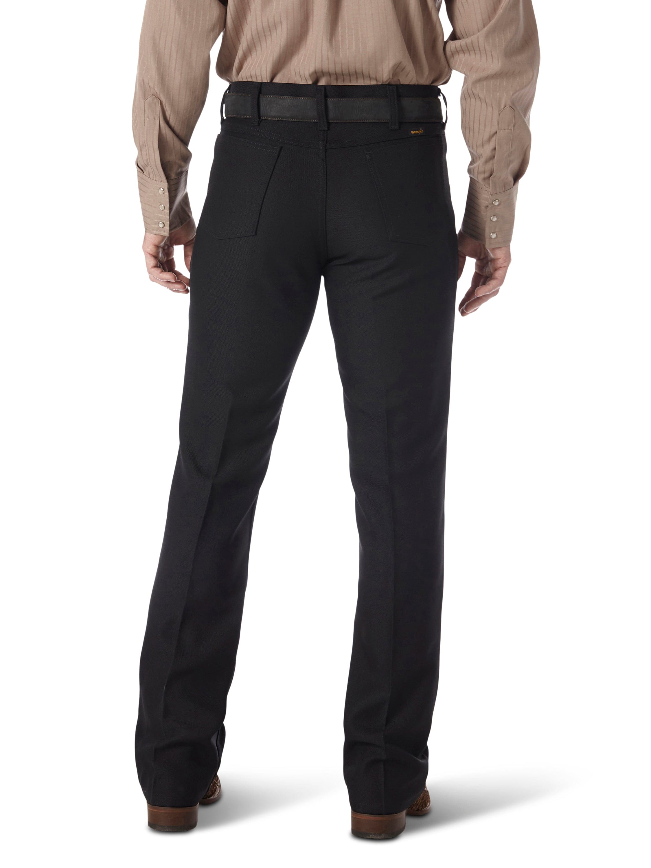 WRANGLER JEANS Jeans Wrangler Men's Wrancher® Black Dress Jeans 00082BK