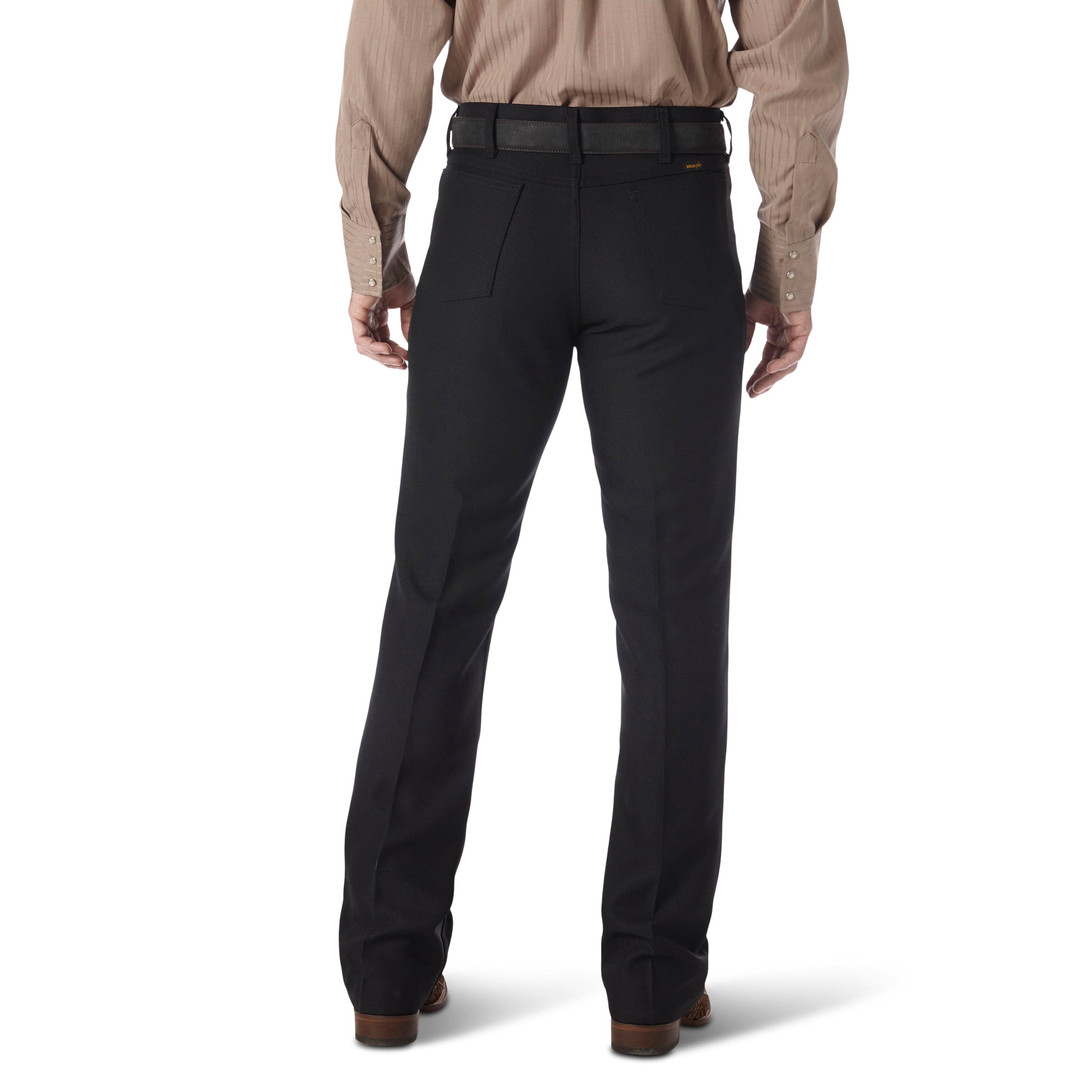 WRANGLER JEANS Jeans Wrangler Men's Wrancher® Black Dress Jeans 00082BK