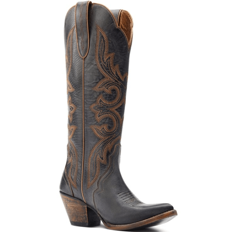 ARIAT INTERNATIONAL, INC. Boots Ariat Women's Belinda Black StretchFit J Toe Western Boot 10044414