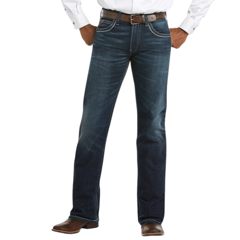 ARIAT INTERNATIONAL, INC. Jeans Ariat Men's M5 Slim Stretch Coltrane Stackable Straight Leg Jeans 10032088