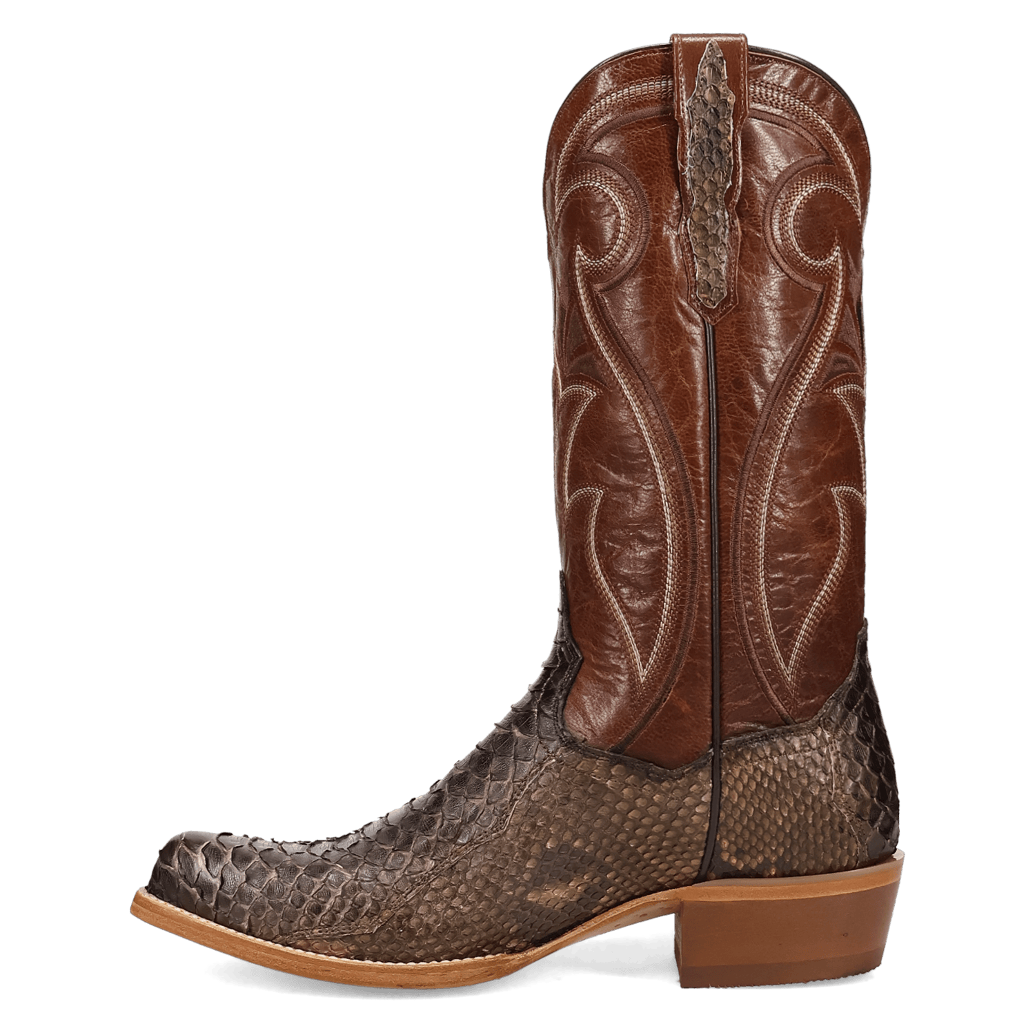 DAN POST Boots Dan Post Men's Bay Apache Stryke Python Western Exotic Boot DP7131