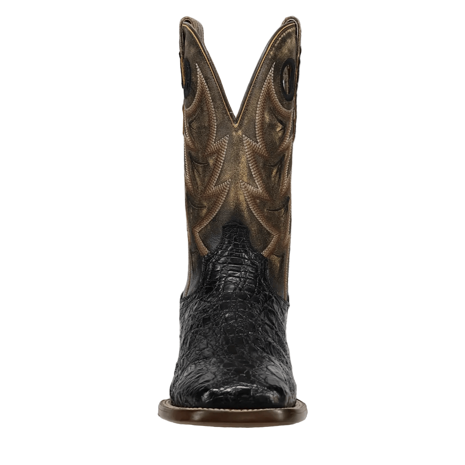 DAN POST Boots Dan Post Men's Black Marsh Caiman Exotic Western Boots DP5240