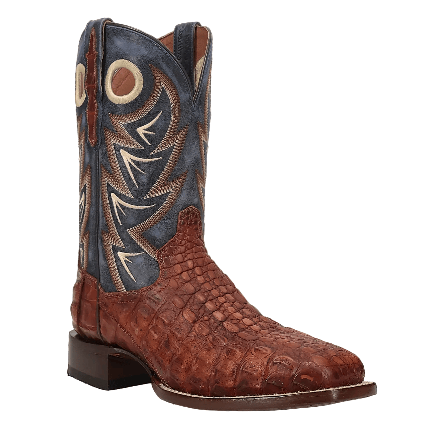 DAN POST Boots Dan Post Men's Cognac Marsh Caiman Exotic Western Boots DP5239