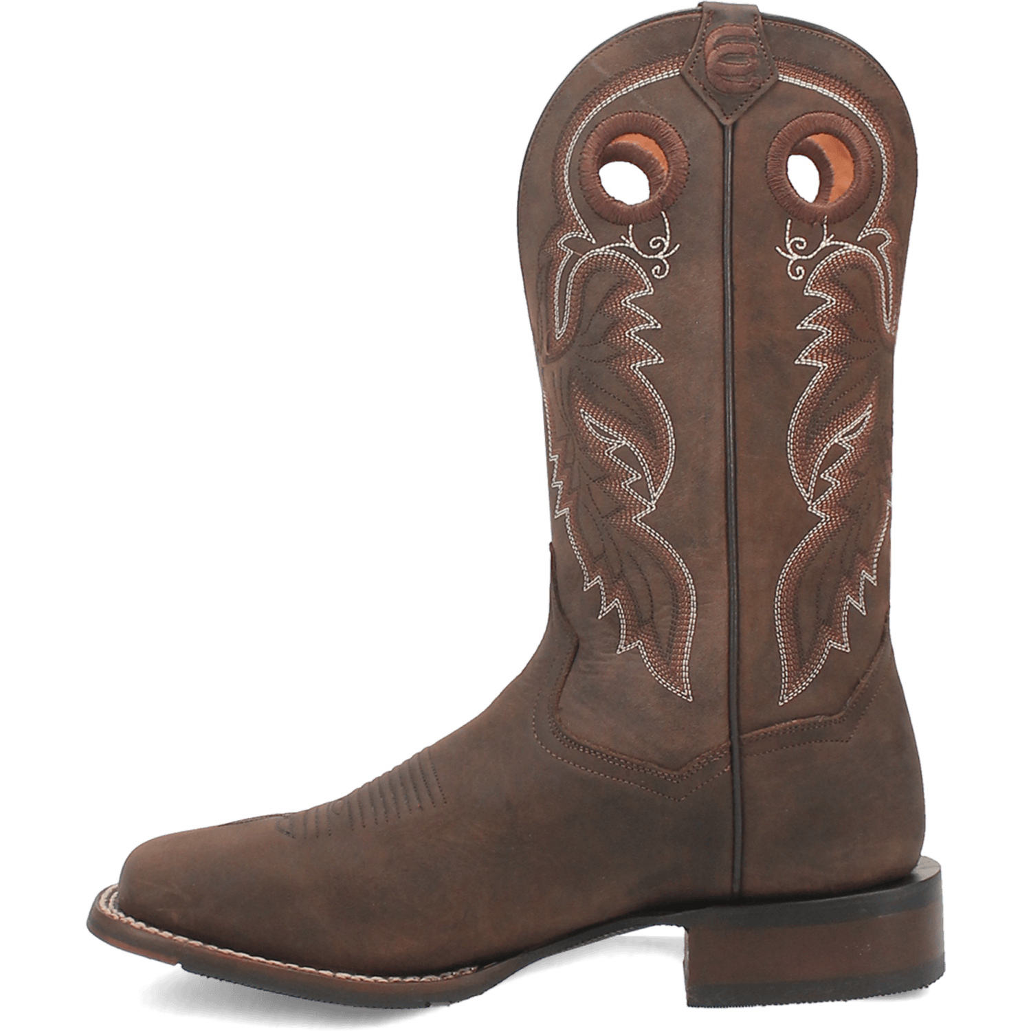 DAN POST Boots Dan Post Men's Dark Tan Abram Western Cowboy Boot DP4562