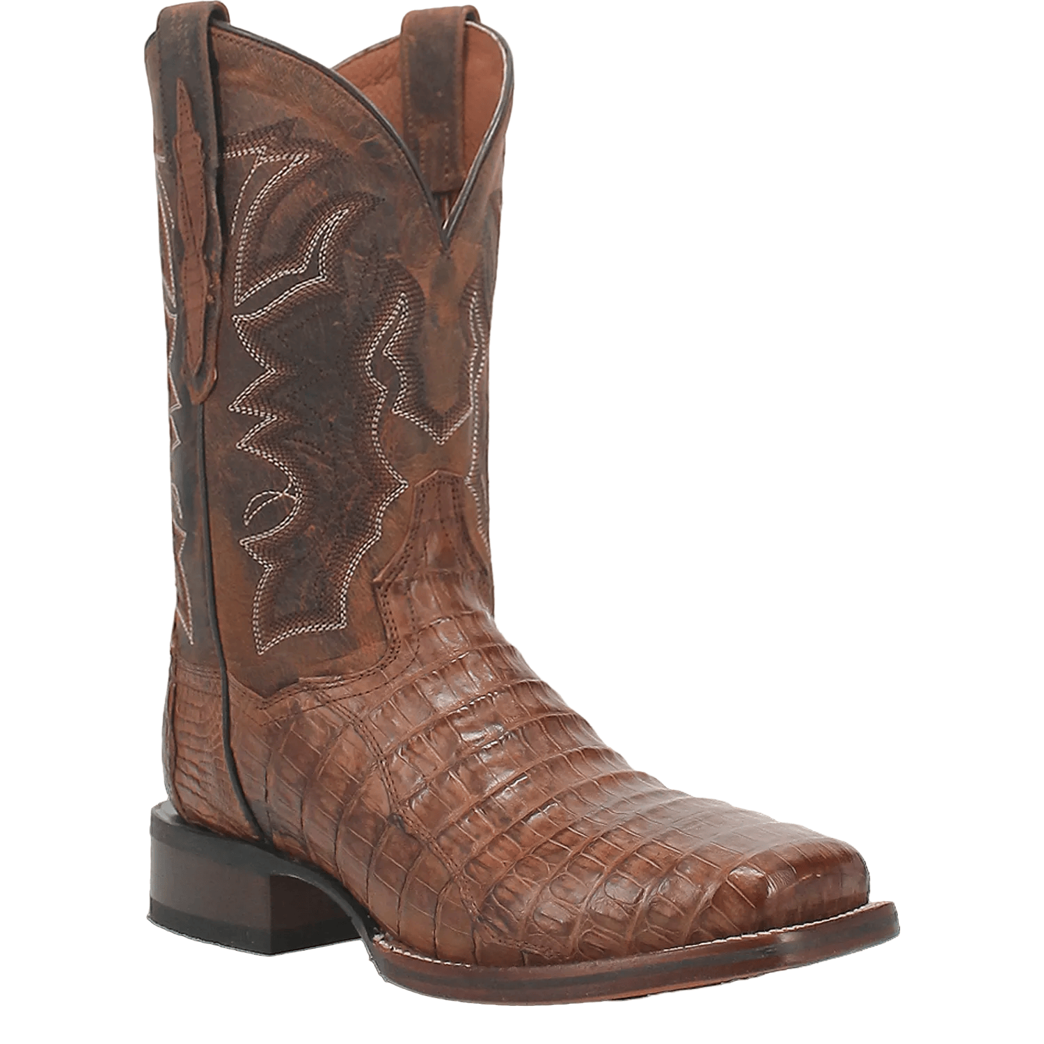 DAN POST Boots Dan Post Men's Kingsly Bay Apache Caiman Exotic Boots DP4807