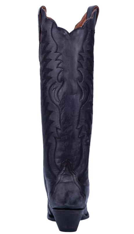 Dan Post Boots Dan Post Women's Hallie Black Distressed Leather Western Boots DP4027